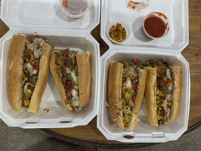 Tommy's Subs food